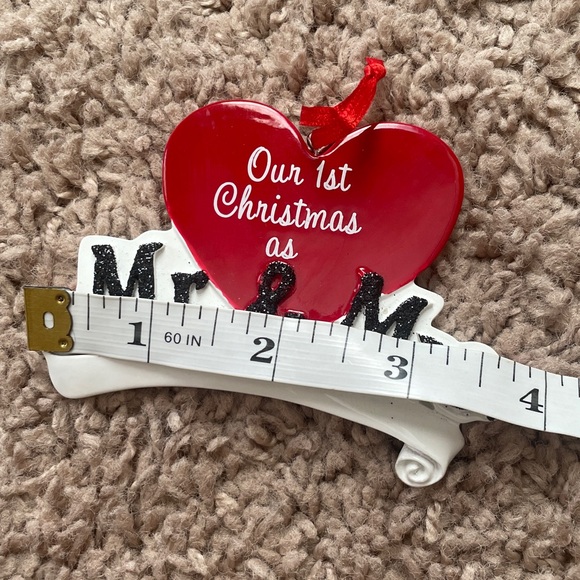 Our First Christmas and Mr. & Mrs. Christmas Ornament - Picture 3 of 3